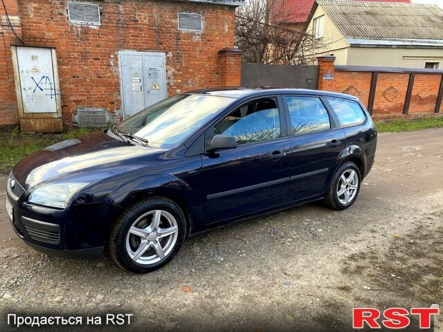 Синий Форд Фокус, объемом двигателя 1.6 л и пробегом 300 тыс. км за 3950 $, фото 1 на Automoto.ua