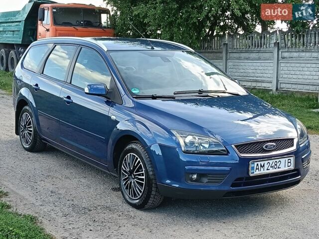 Синий Форд Фокус, объемом двигателя 1.8 л и пробегом 202 тыс. км за 5200 $, фото 17 на Automoto.ua