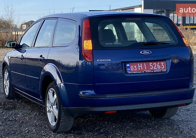 Синий Форд Фокус, объемом двигателя 1.6 л и пробегом 231 тыс. км за 5250 $, фото 12 на Automoto.ua