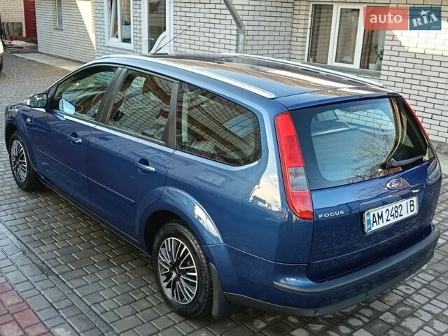 Синий Форд Фокус, объемом двигателя 1.8 л и пробегом 202 тыс. км за 5500 $, фото 20 на Automoto.ua