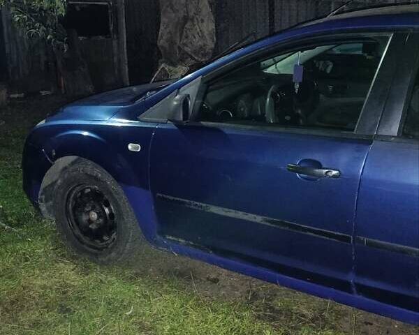 Форд Фокус 2007 в Фастове на Automoto.ua Синий Форд Фокус, объемом двигателя 1.6 л и пробегом 300 тыс. км за 3000 $, фото 8 на Automoto.ua