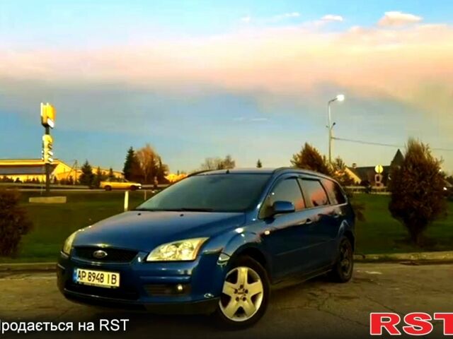 Синий Форд Фокус, объемом двигателя 1.6 л и пробегом 409 тыс. км за 3800 $, фото 1 на Automoto.ua