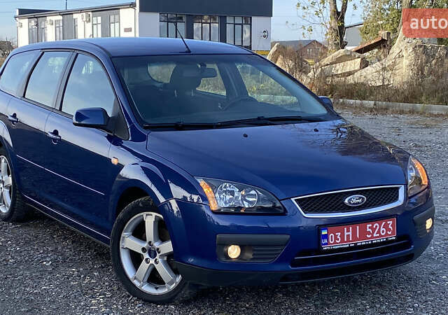 Синий Форд Фокус, объемом двигателя 1.6 л и пробегом 231 тыс. км за 5250 $, фото 3 на Automoto.ua