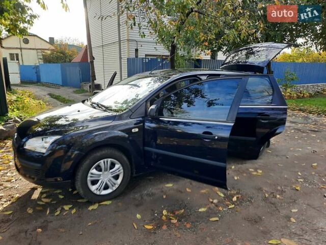 Синий Форд Фокус, объемом двигателя 1.6 л и пробегом 360 тыс. км за 4550 $, фото 88 на Automoto.ua