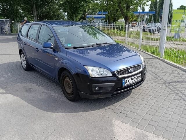 Синий Форд Фокус, объемом двигателя 1.6 л и пробегом 240 тыс. км за 3500 $, фото 4 на Automoto.ua