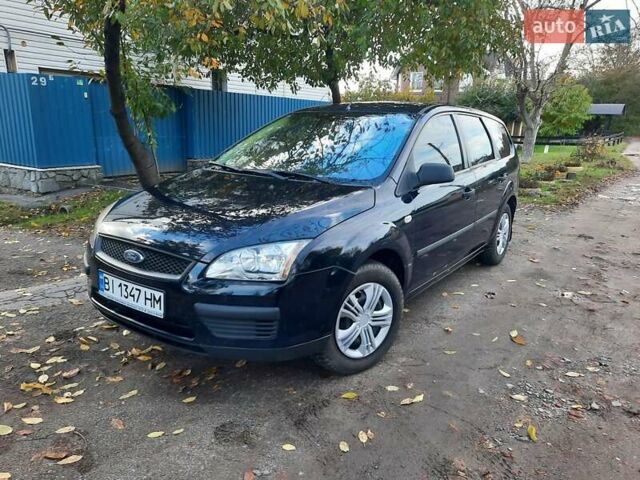 Синий Форд Фокус, объемом двигателя 1.6 л и пробегом 360 тыс. км за 4550 $, фото 3 на Automoto.ua