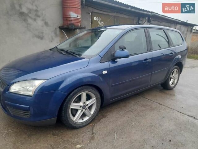 Синий Форд Фокус, объемом двигателя 1.6 л и пробегом 213 тыс. км за 3750 $, фото 5 на Automoto.ua