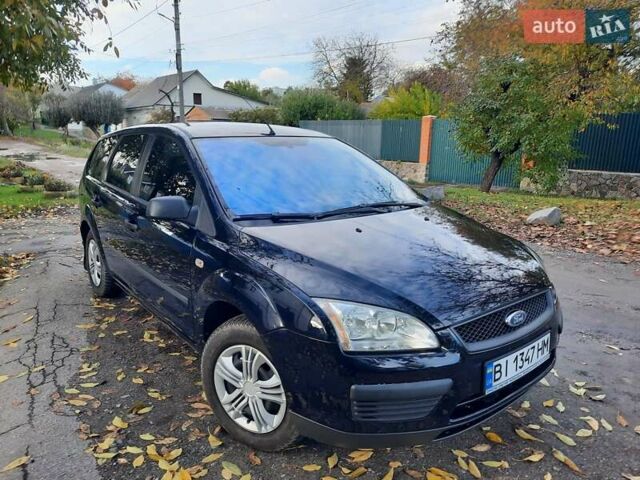 Синий Форд Фокус, объемом двигателя 1.6 л и пробегом 360 тыс. км за 4550 $, фото 12 на Automoto.ua
