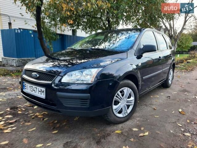 Синий Форд Фокус, объемом двигателя 1.6 л и пробегом 360 тыс. км за 4550 $, фото 1 на Automoto.ua