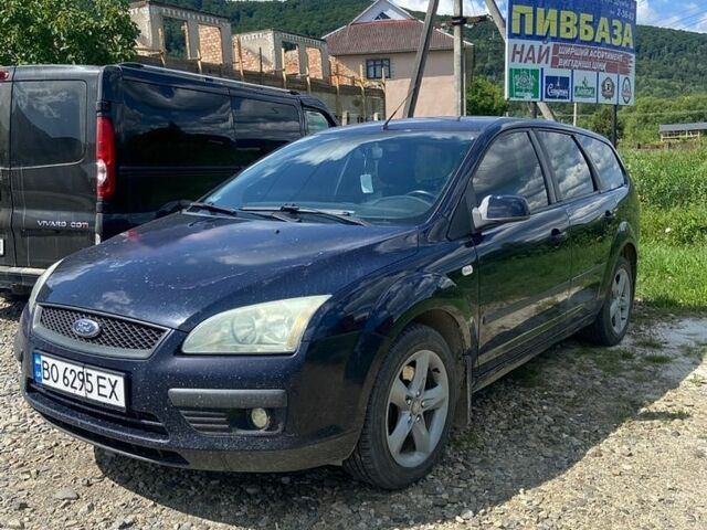 Синий Форд Фокус, объемом двигателя 1.75 л и пробегом 350 тыс. км за 3800 $, фото 1 на Automoto.ua