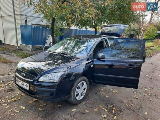 Синий Форд Фокус, объемом двигателя 1.6 л и пробегом 360 тыс. км за 4550 $, фото 97 на Automoto.ua