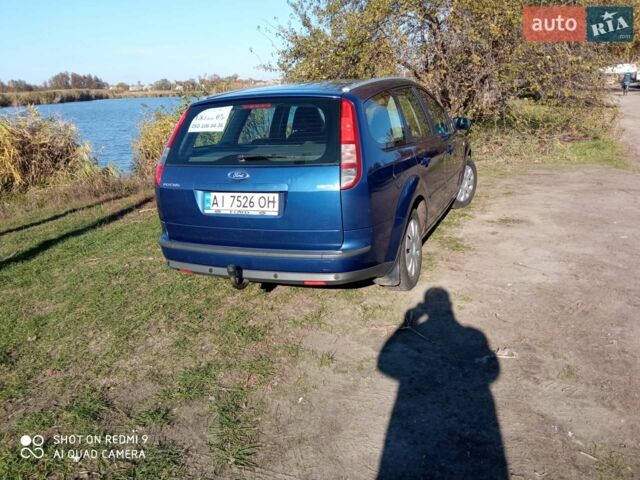 Синий Форд Фокус, объемом двигателя 1.8 л и пробегом 296 тыс. км за 5000 $, фото 6 на Automoto.ua