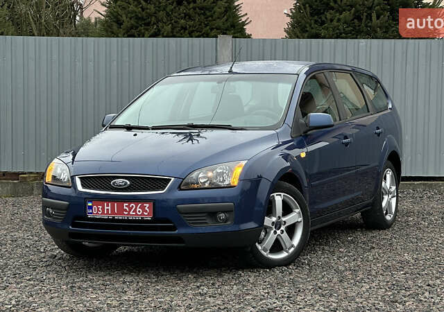 Синий Форд Фокус, объемом двигателя 1.6 л и пробегом 231 тыс. км за 4999 $, фото 1 на Automoto.ua