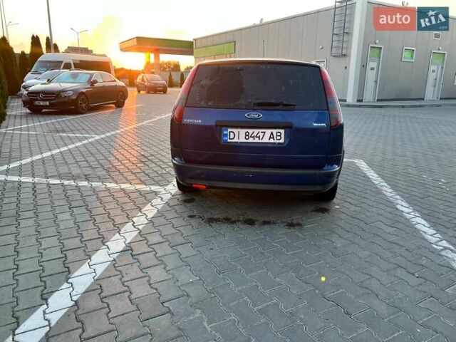 Синий Форд Фокус, объемом двигателя 1.6 л и пробегом 295 тыс. км за 3800 $, фото 3 на Automoto.ua