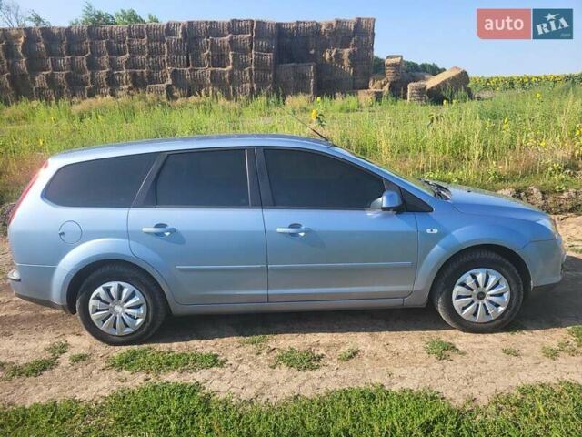 Синій Форд Фокус, об'ємом двигуна 1.6 л та пробігом 190 тис. км за 4900 $, фото 1 на Automoto.ua
