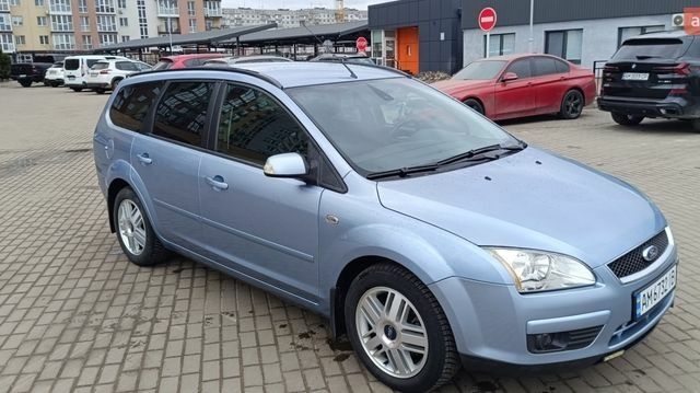 Синій Форд Фокус, об'ємом двигуна 1.6 л та пробігом 231 тис. км за 4900 $, фото 2 на Automoto.ua