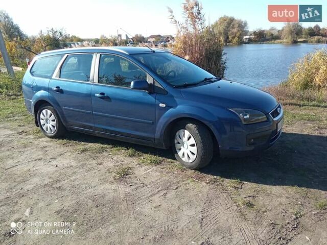 Синий Форд Фокус, объемом двигателя 1.8 л и пробегом 282 тыс. км за 5100 $, фото 3 на Automoto.ua