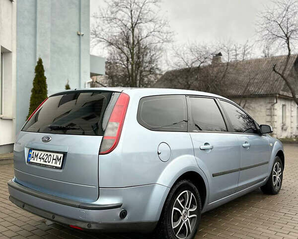 Синий Форд Фокус, объемом двигателя 1.6 л и пробегом 187 тыс. км за 4700 $, фото 6 на Automoto.ua