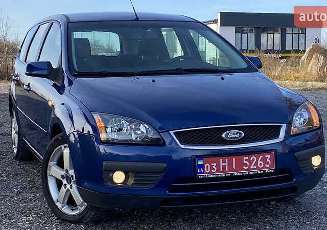 Синий Форд Фокус, объемом двигателя 1.6 л и пробегом 231 тыс. км за 5250 $, фото 4 на Automoto.ua