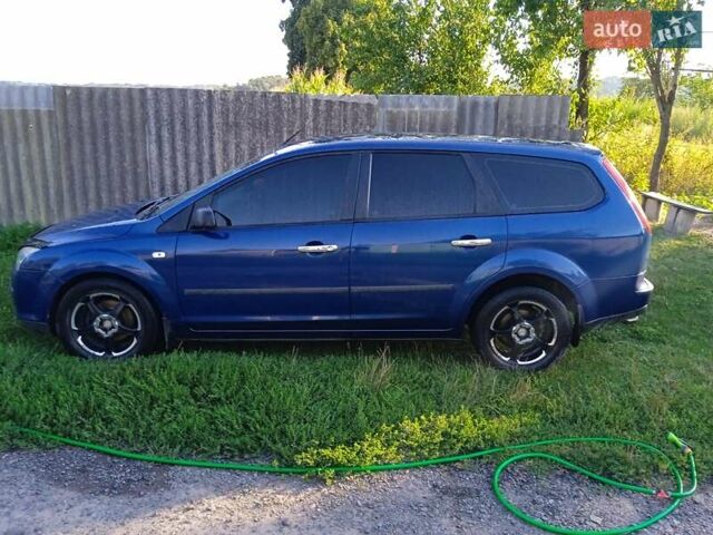 Форд Фокус 2007 у Ромнах на Automoto.ua Синій Форд Фокус, об'ємом двигуна 1.6 л та пробігом 272 тис. км за 4900 $, фото 1 на Automoto.ua