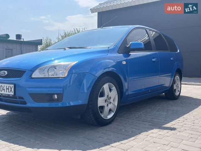 Синий Форд Фокус, объемом двигателя 1.56 л и пробегом 255 тыс. км за 5400 $, фото 1 на Automoto.ua