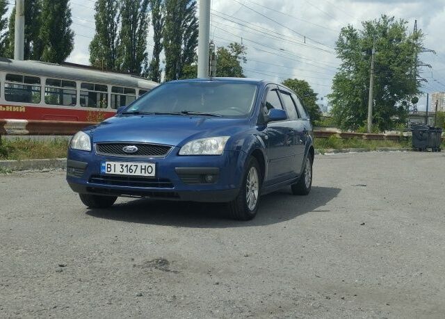 Синій Форд Фокус, об'ємом двигуна 1.6 л та пробігом 290 тис. км за 4300 $, фото 1 на Automoto.ua