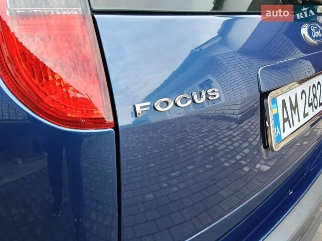 Синий Форд Фокус, объемом двигателя 1.8 л и пробегом 202 тыс. км за 5500 $, фото 28 на Automoto.ua