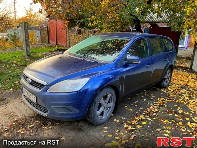 Синий Форд Фокус, объемом двигателя 1.6 л и пробегом 280 тыс. км за 4200 $, фото 1 на Automoto.ua