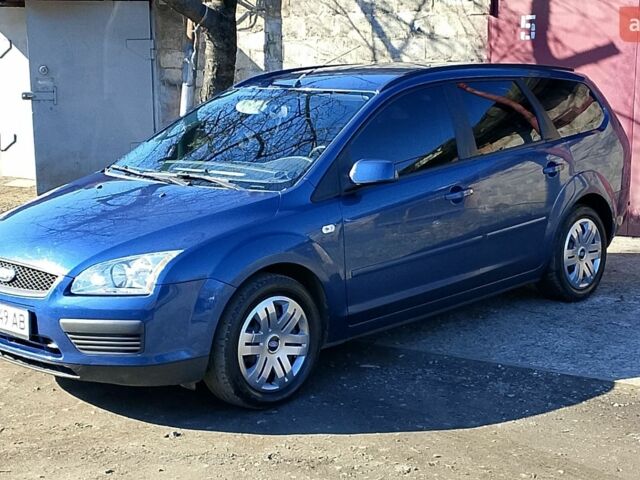 Синій Форд Фокус, об'ємом двигуна 1.8 л та пробігом 236 тис. км за 5000 $, фото 1 на Automoto.ua
