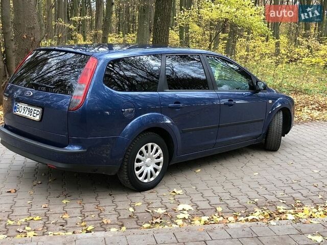 Синий Форд Фокус, объемом двигателя 1.6 л и пробегом 257 тыс. км за 4450 $, фото 9 на Automoto.ua