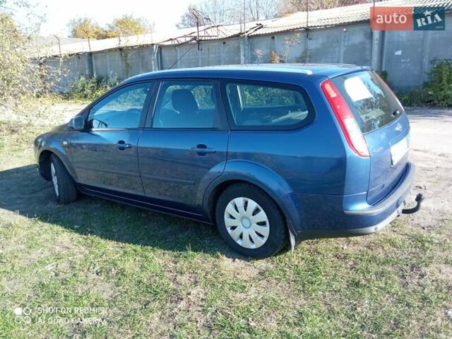 Синий Форд Фокус, объемом двигателя 1.8 л и пробегом 282 тыс. км за 5100 $, фото 9 на Automoto.ua