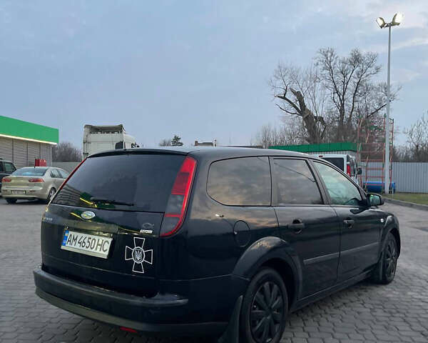 Синий Форд Фокус, объемом двигателя 1.6 л и пробегом 328 тыс. км за 3300 $, фото 3 на Automoto.ua