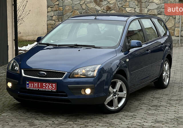 Синий Форд Фокус, объемом двигателя 1.6 л и пробегом 231 тыс. км за 4999 $, фото 2 на Automoto.ua