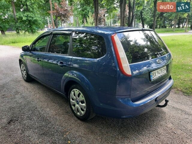 Синій Форд Фокус, об'ємом двигуна 1.6 л та пробігом 224 тис. км за 4200 $, фото 7 на Automoto.ua