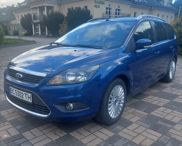 Синий Форд Фокус, объемом двигателя 1.6 л и пробегом 215 тыс. км за 6350 $, фото 4 на Automoto.ua