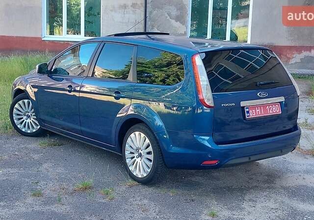 Синий Форд Фокус, объемом двигателя 1.6 л и пробегом 218 тыс. км за 6450 $, фото 2 на Automoto.ua