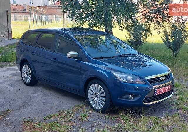 Синий Форд Фокус, объемом двигателя 1.6 л и пробегом 218 тыс. км за 6450 $, фото 4 на Automoto.ua