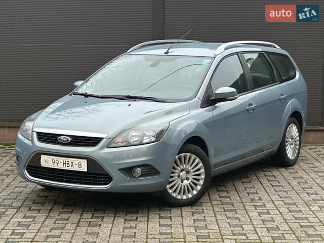 Синий Форд Фокус, объемом двигателя 1.6 л и пробегом 243 тыс. км за 5950 $, фото 3 на Automoto.ua