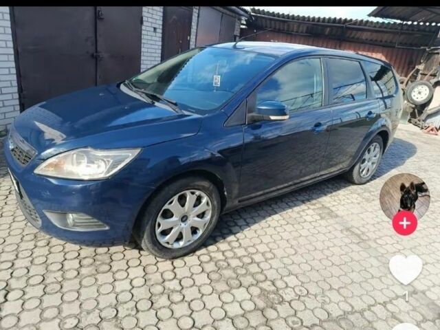 Синій Форд Фокус, об'ємом двигуна 2 л та пробігом 214 тис. км за 5000 $, фото 1 на Automoto.ua