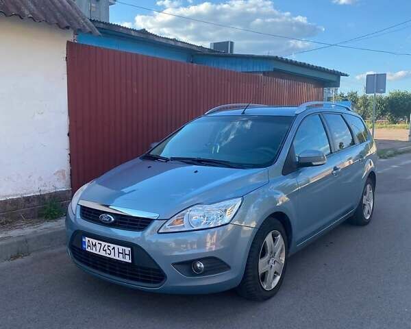 Синий Форд Фокус, объемом двигателя 2 л и пробегом 220 тыс. км за 6000 $, фото 10 на Automoto.ua