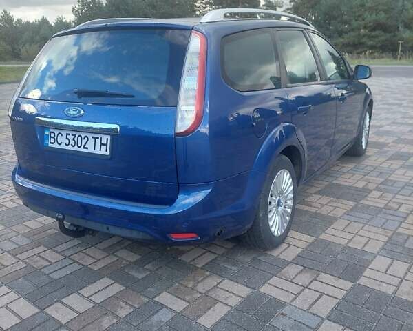 Синий Форд Фокус, объемом двигателя 1.6 л и пробегом 215 тыс. км за 6350 $, фото 6 на Automoto.ua