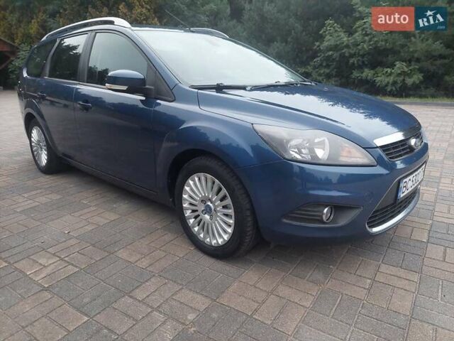 Синий Форд Фокус, объемом двигателя 1.6 л и пробегом 215 тыс. км за 6350 $, фото 3 на Automoto.ua