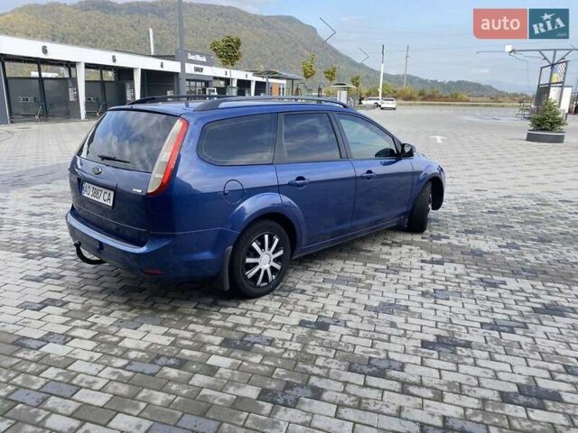 Форд Фокус 2008 в Тячеве на Automoto.ua Синий Форд Фокус, объемом двигателя 1.56 л и пробегом 285 тыс. км за 5250 $, фото 5 на Automoto.ua