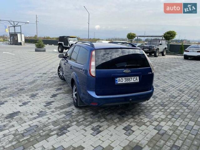 Форд Фокус 2008 в Тячеве на Automoto.ua Синий Форд Фокус, объемом двигателя 1.56 л и пробегом 285 тыс. км за 5250 $, фото 2 на Automoto.ua