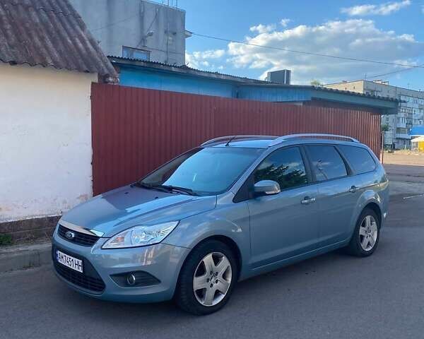 Синий Форд Фокус, объемом двигателя 2 л и пробегом 220 тыс. км за 6000 $, фото 11 на Automoto.ua