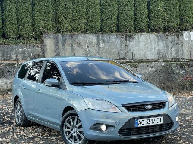 Синий Форд Фокус, объемом двигателя 2 л и пробегом 223 тыс. км за 4250 $, фото 1 на Automoto.ua