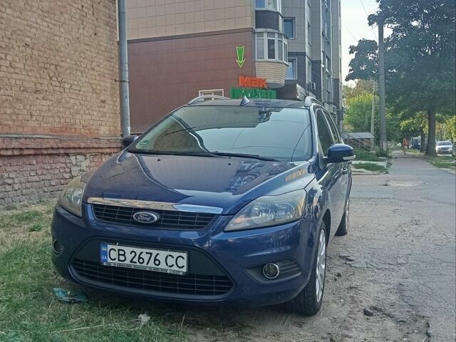 Синий Форд Фокус, объемом двигателя 1.6 л и пробегом 212 тыс. км за 5900 $, фото 5 на Automoto.ua