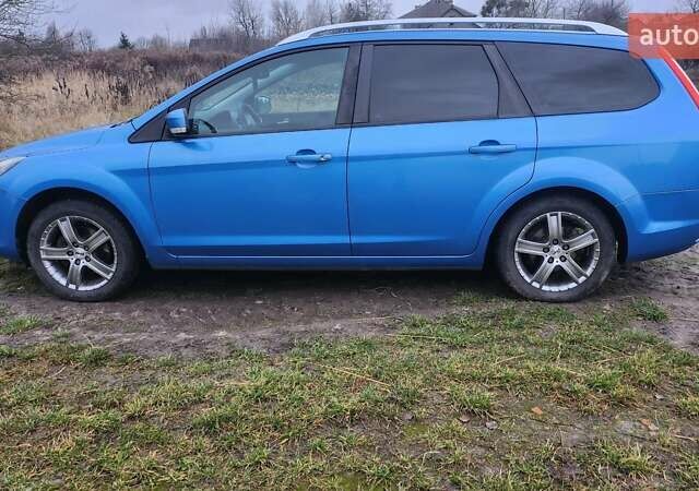 Синий Форд Фокус, объемом двигателя 1.6 л и пробегом 224 тыс. км за 5500 $, фото 2 на Automoto.ua