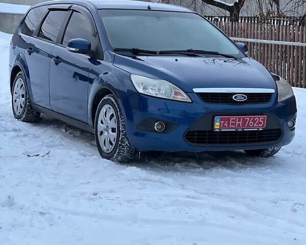 Синій Форд Фокус, об'ємом двигуна 1.6 л та пробігом 230 тис. км за 4399 $, фото 1 на Automoto.ua