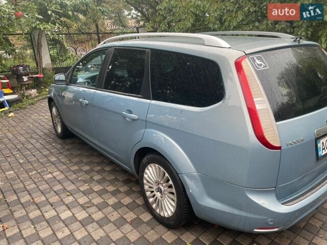 Синій Форд Фокус, об'ємом двигуна 2 л та пробігом 255 тис. км за 4800 $, фото 3 на Automoto.ua